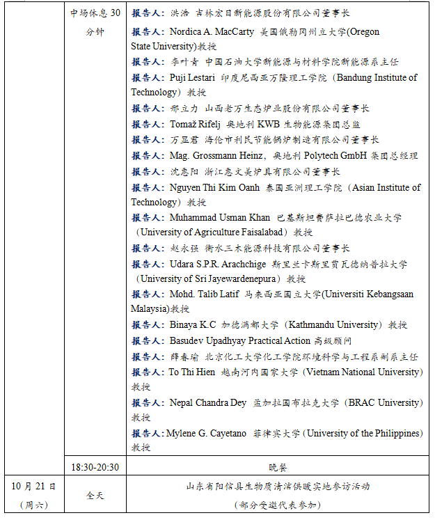 生物質(zhì)清潔炊事與供暖國際合作論壇通知2